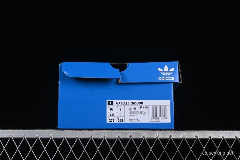 Adidas Originals Gazelle Indoor JI2755 Retro Casual Slip-Resistant Wear-Resistant Low-Top Sneakers - JI2755