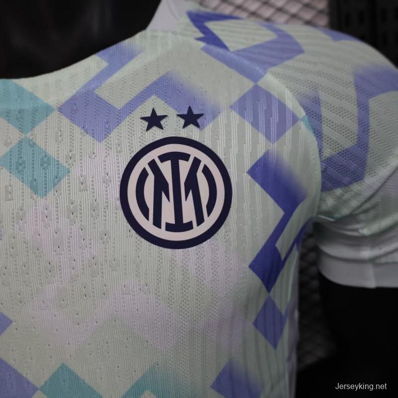 Player Version 25/26 Inter Milan Away Jersey Without Sponsor