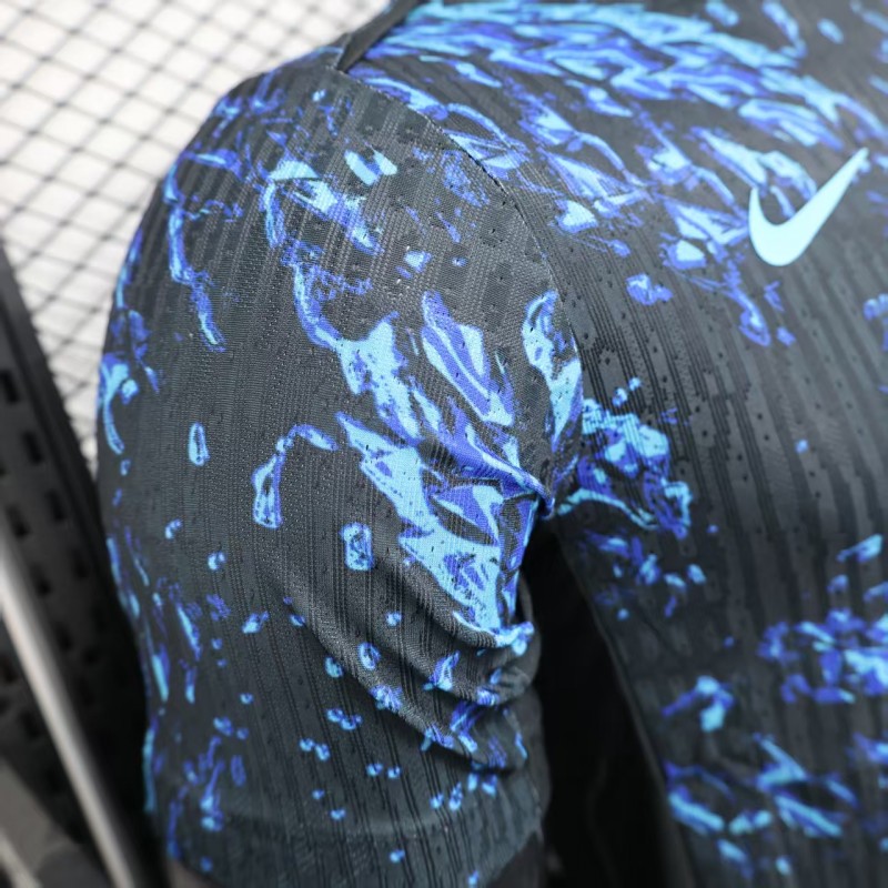 Player Version 25/26 Inter Milan Blue with Camouflage Pattern Jersey