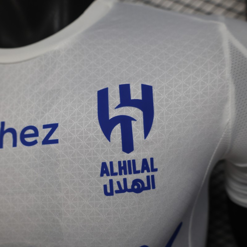 Player Version 25/26 Al-Hilal Away WHITE Jersey