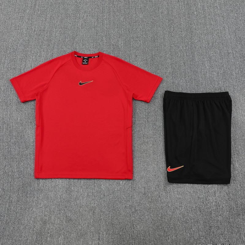 25/26 Nike Red Short Sleeve Jersey+Shorts