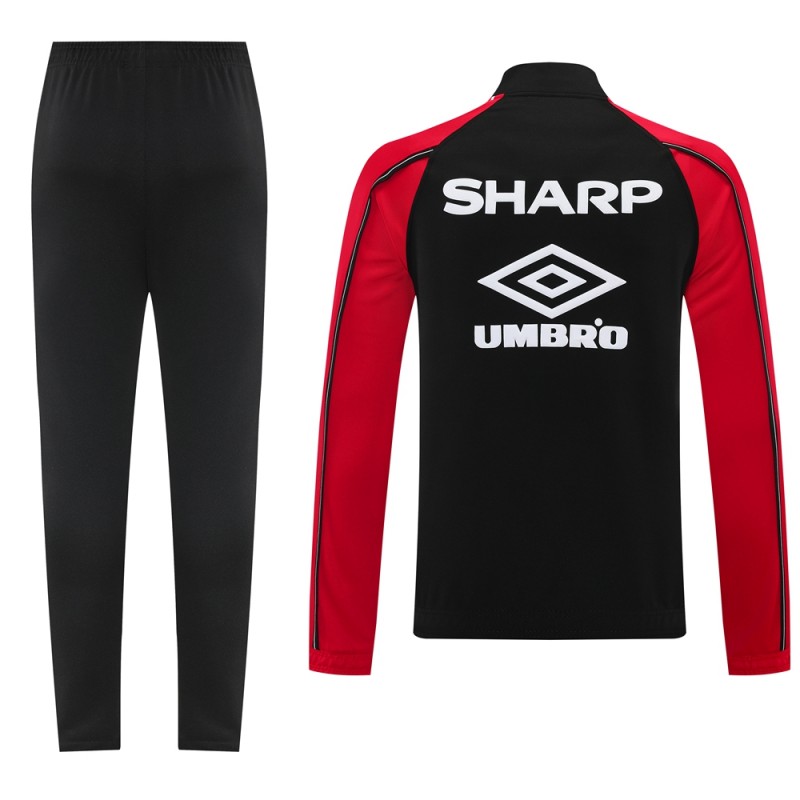 25/26 Manchester United UMBRO Vintage Full Zipper Jacket +Long Pants