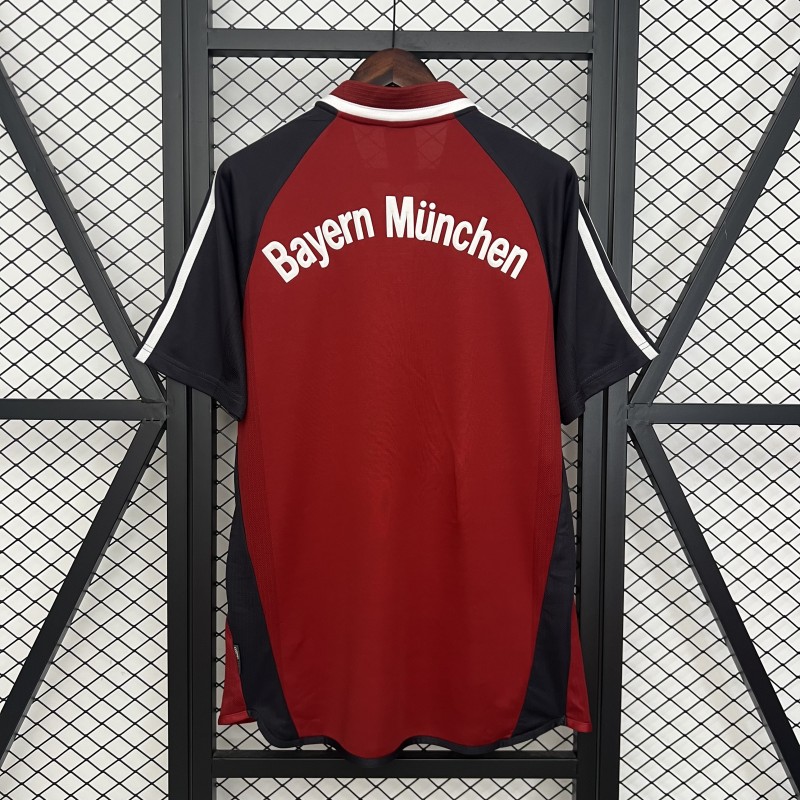 01/02 Retro Bayern Munich Home Jersey