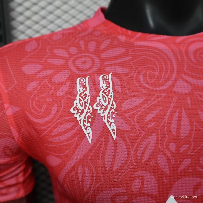 Player Version 25/26 CD Palestina Pink Jersey