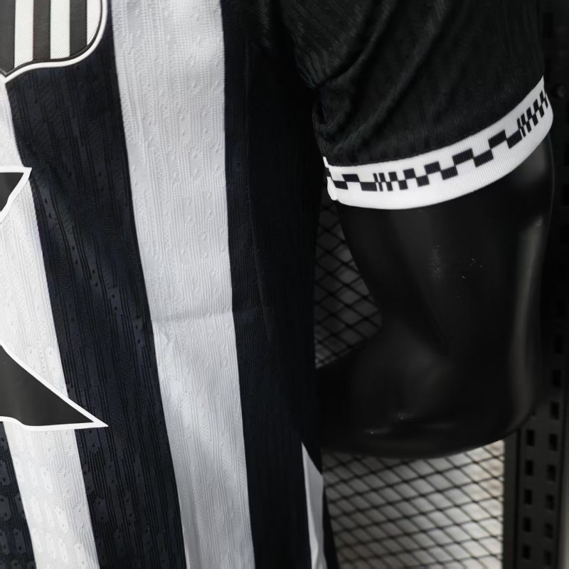 Player Version 25/26 Santos Away Jersey With Full Sponsors