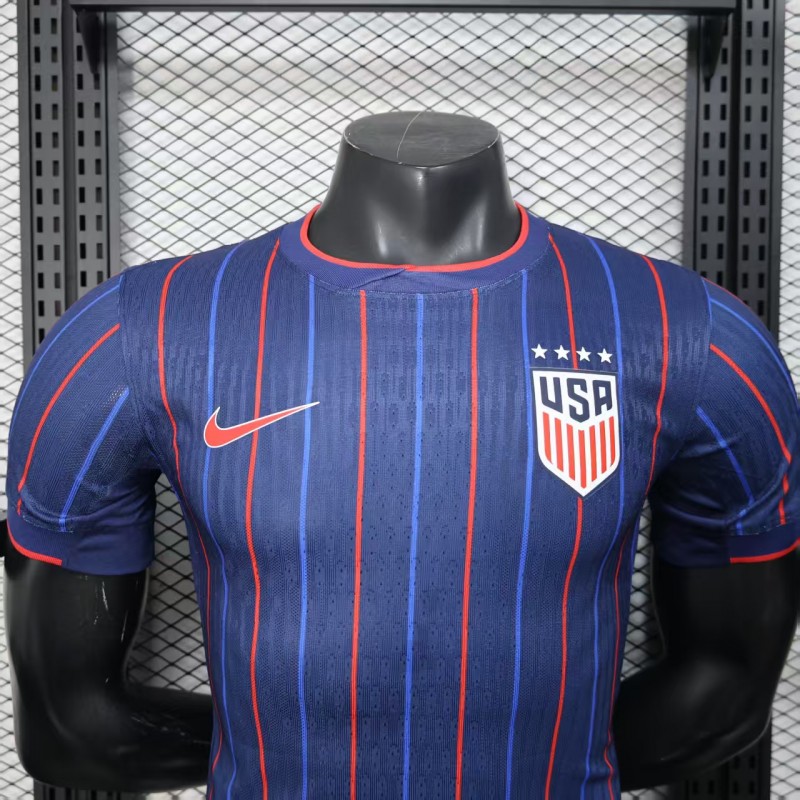 Player Version 2025 USA Away Jersey