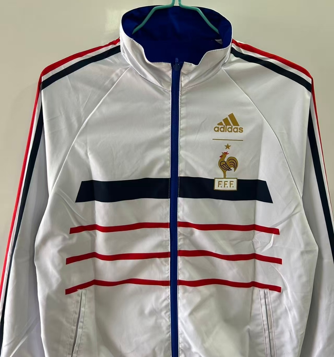 1998 France Blue Windbreaker