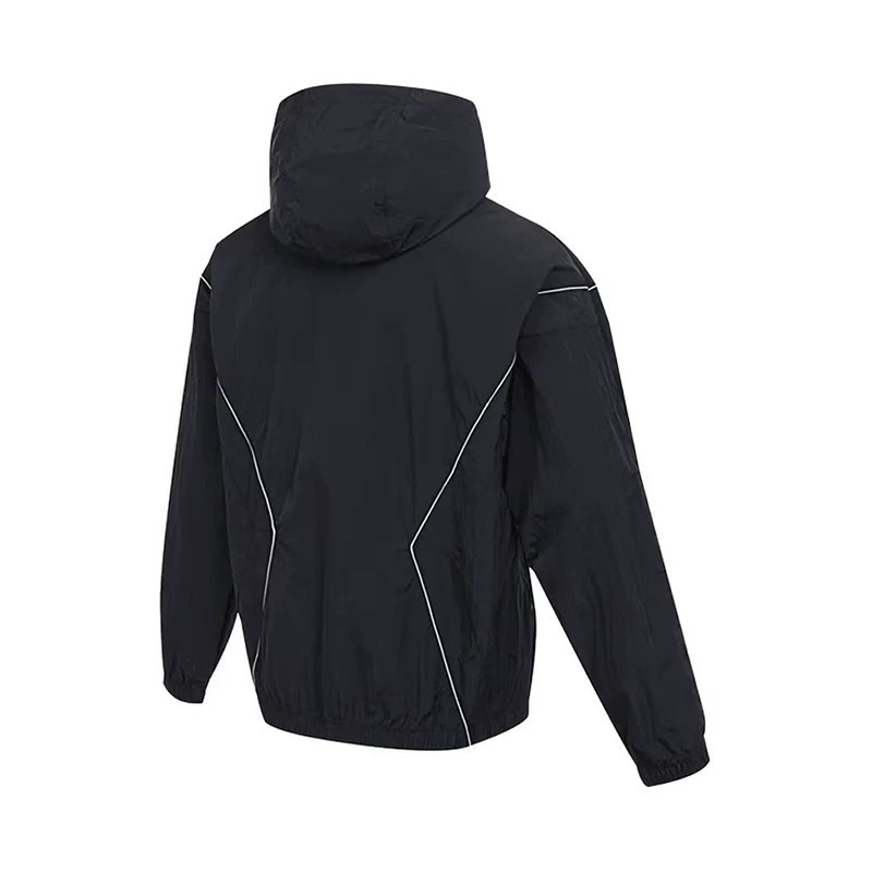 2025 NIKE Air Jordan Black Hoodie Windbreaker