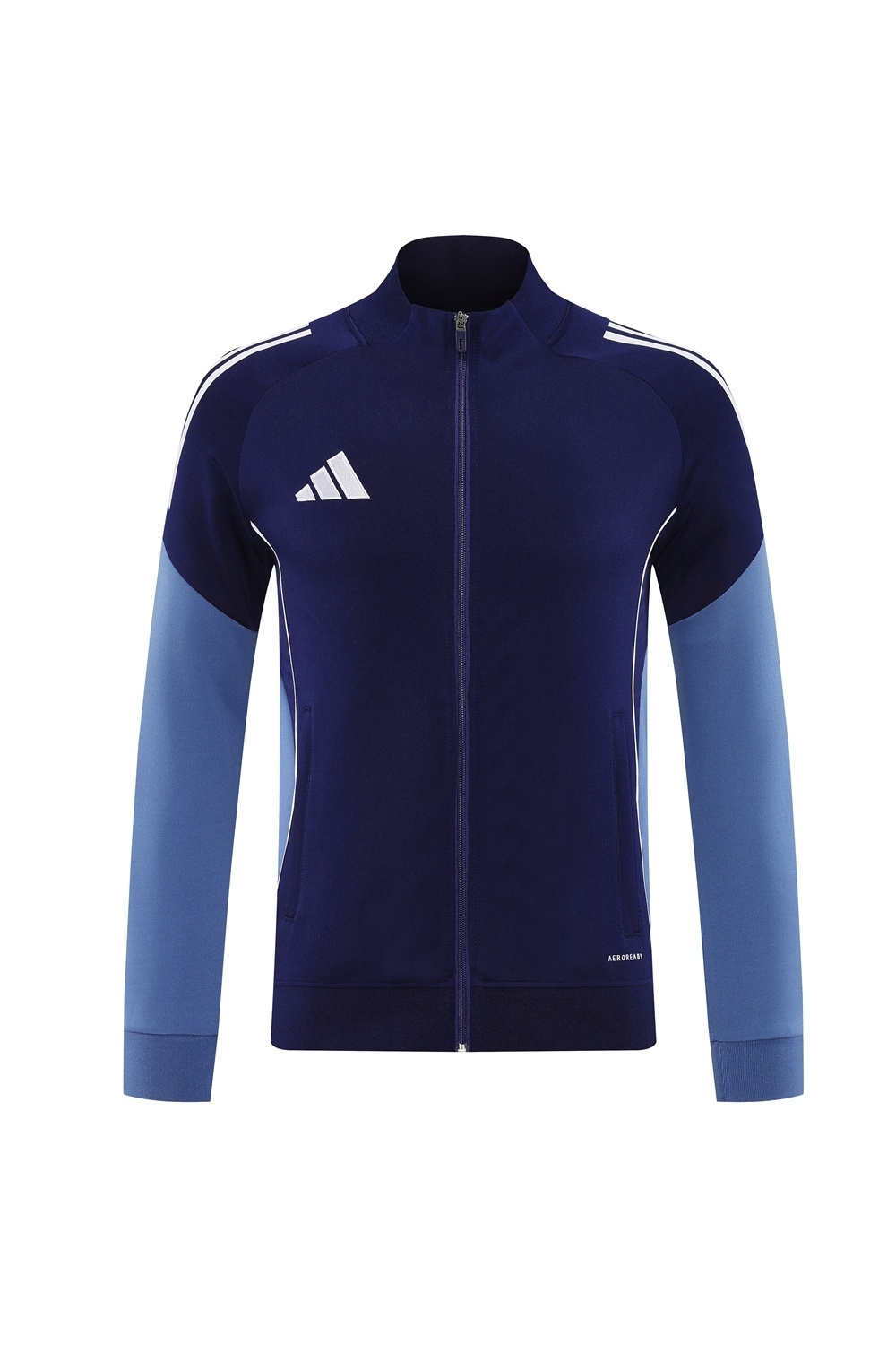 2025 Adidas Navy Full Zipper Jacket + Long Pants