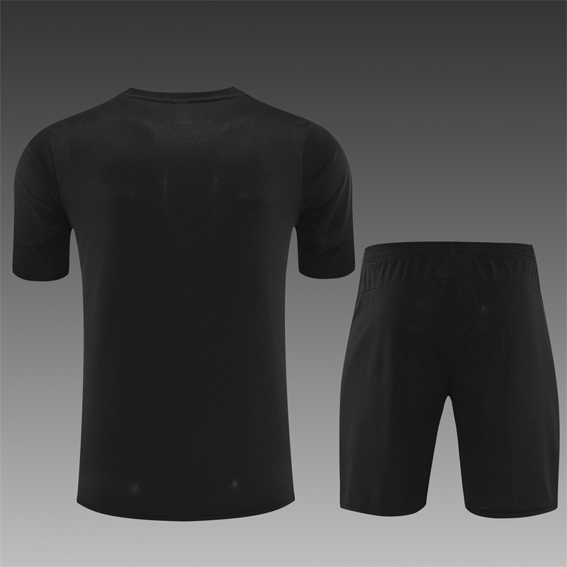 25/26 Manchester City Black with XS Short Sleeve+Soccer Shorts