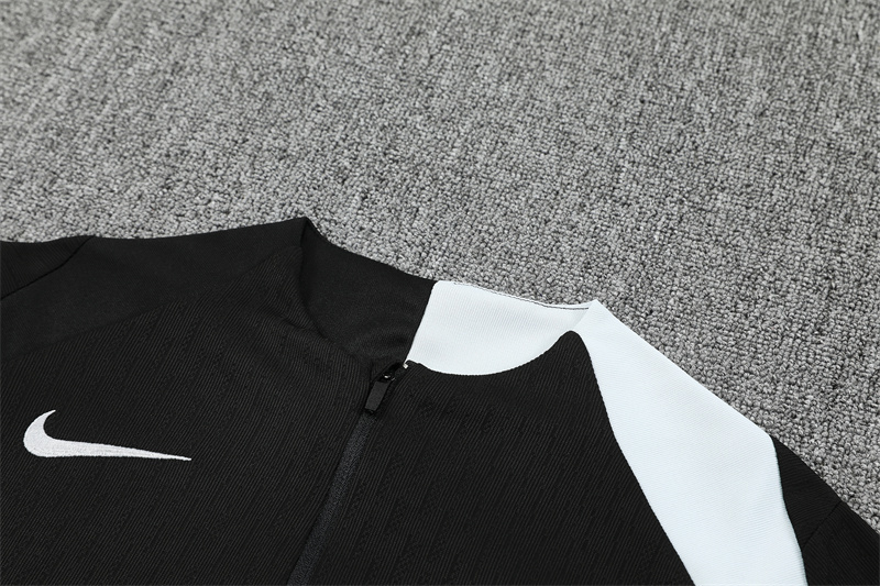 Player Version 25/26 Chelsea Black T90 Half Zipper Jacket+Long Pants