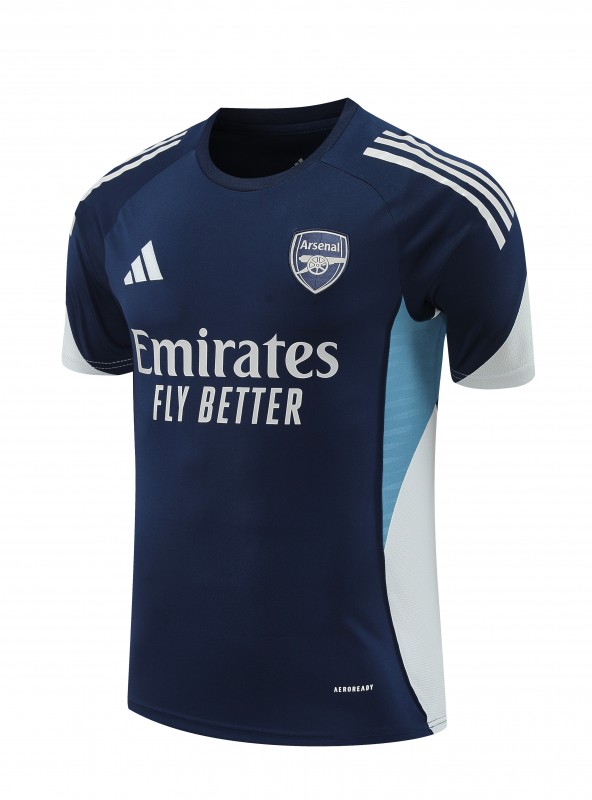 25/26 Real Madrid Navy Short Sleeve Jersey+Shorts