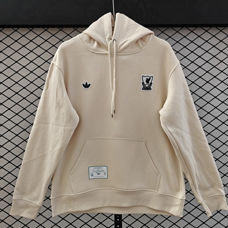 25/26 Liverpool Embroidered LogoHoodie 7 Colors