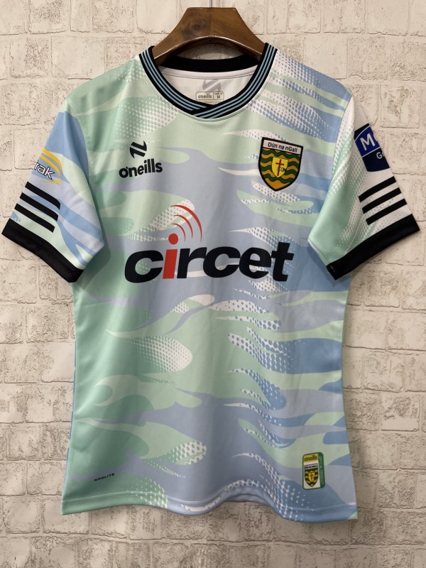 25/26 Donegal GAA Light Blue/Mint Green Away Jersey