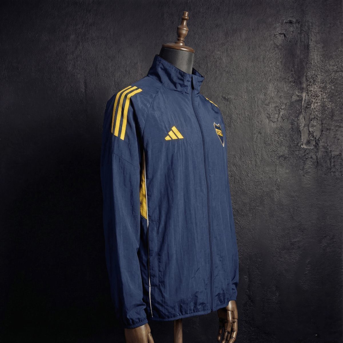 2026 Boca Juniors Black Jacket Windbreaker