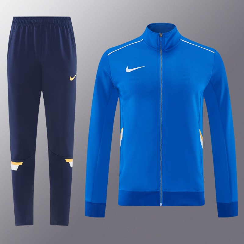 2026 NIKE Blue Full Zipper Jacket + Long Pants
