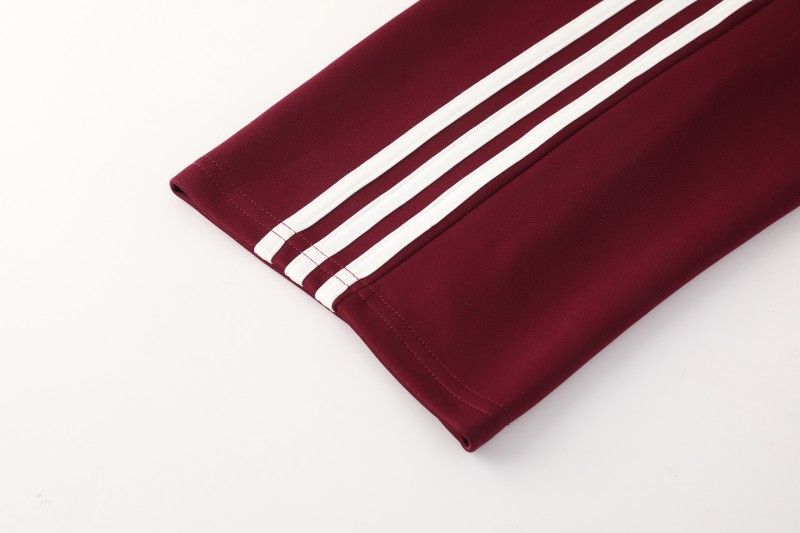 2026 Adidas x OASIS Wine Full Zipper Jacket + Long Pants