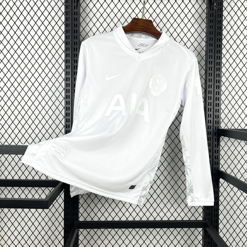 2025/26 Mens Tottenham Hotspur 125th Anniversary Long Sleeve Jersey