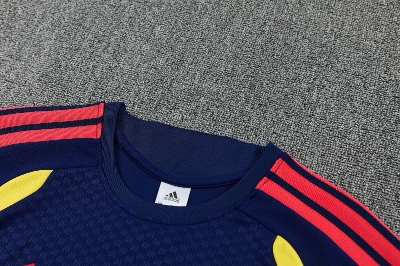 26/27 Colombia Black  Short Sleeve+Soccer Shorts
