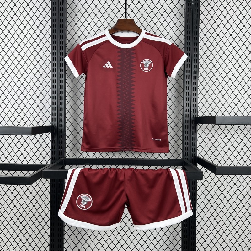 2026 Kids Qatar World Cup Home Kit