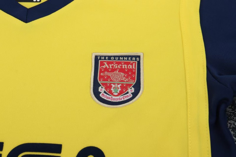 Retro Kids 00/01 Arsenal Away Jersey