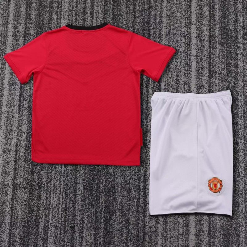 Retro Kids 10/11 Manchester United Home Jersey