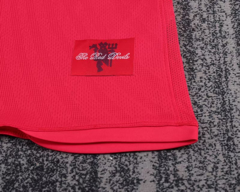 Retro Kids 07/08 Manchester United Home Jersey