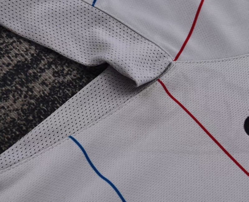 Retro Kids 03/04 FC Barcelona Away Grey Jersey