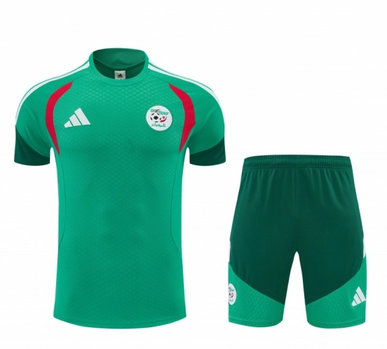 26/27 Algeria  Green Short Sleeve+Soccer Shorts