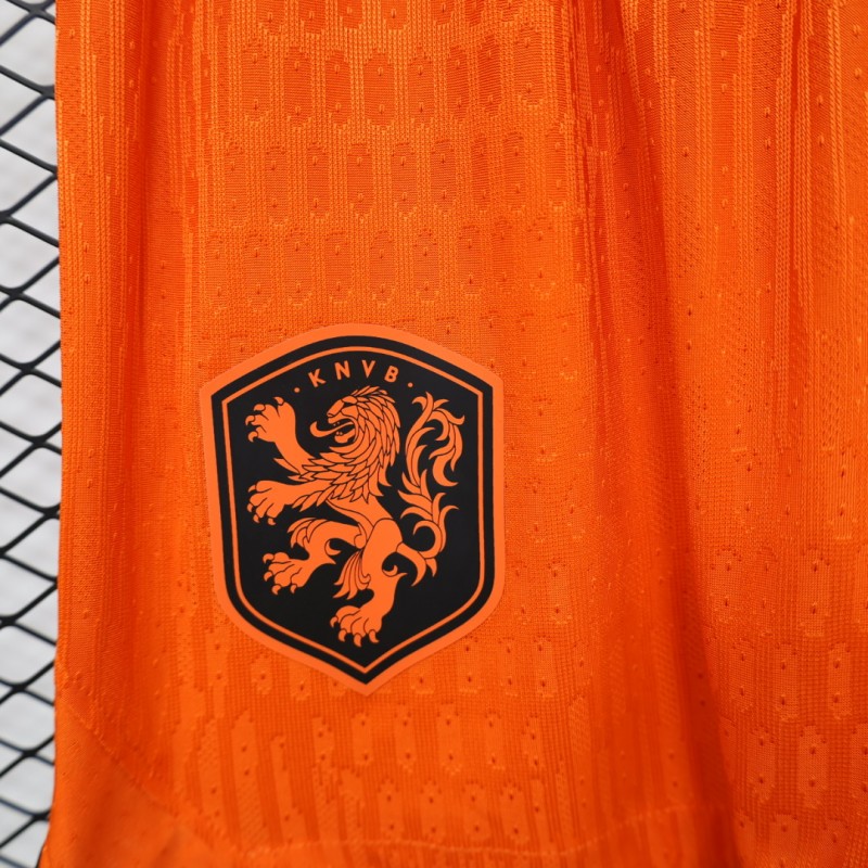 Player Version 26/27 Netherlands Orange Home Shorts