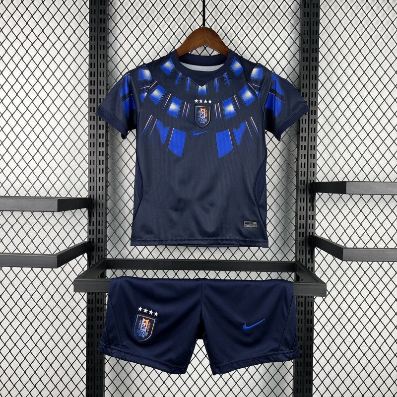 2026 Kids Uruguay World Cup Away Kit