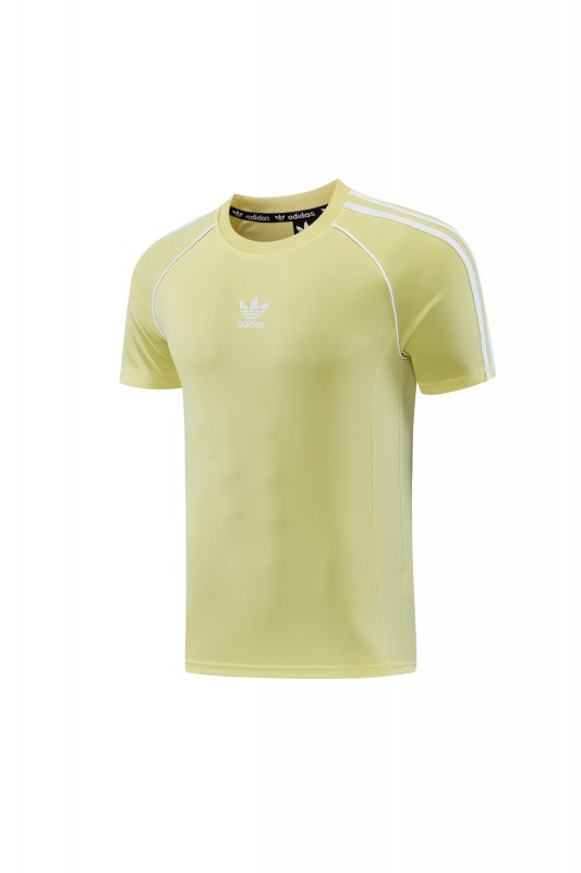26/27 Adidas AD15 Yellow Short Sleeve+Soccer Shorts