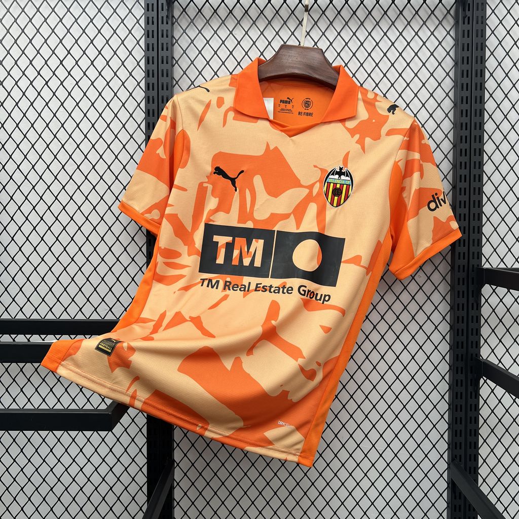 2025/26 Mens Valencia CF Retro Jersey