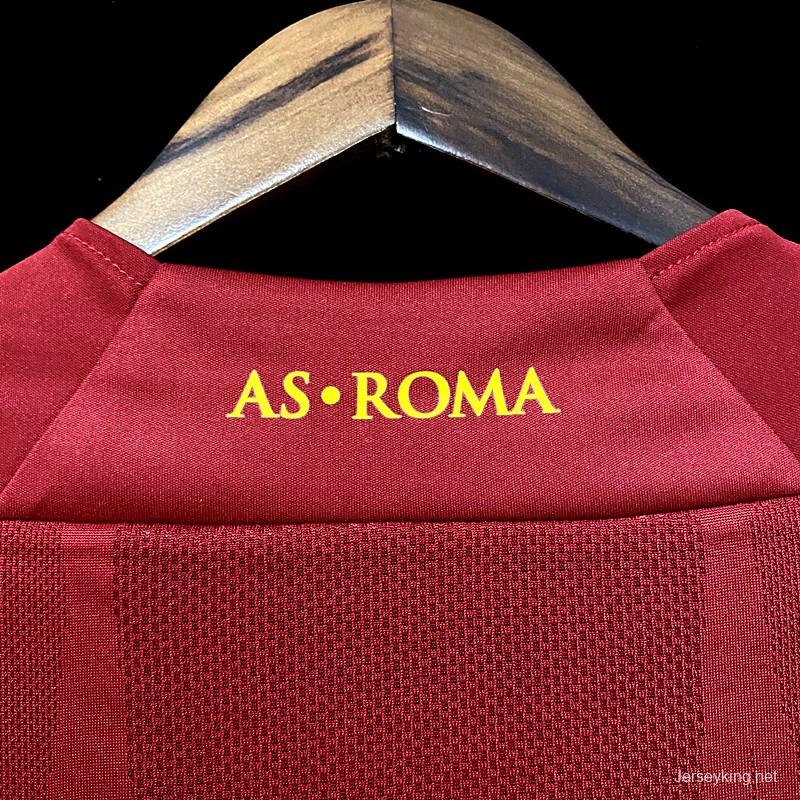 Retro 21/22 AS Roma Home Jersey