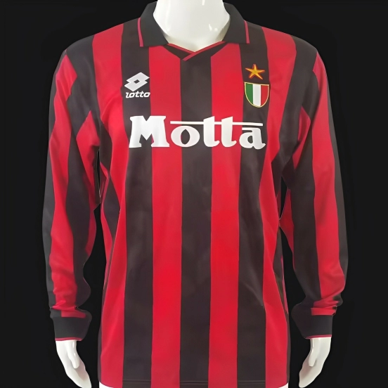 Retro 93/94 AC Home Long Sleeve Jersey