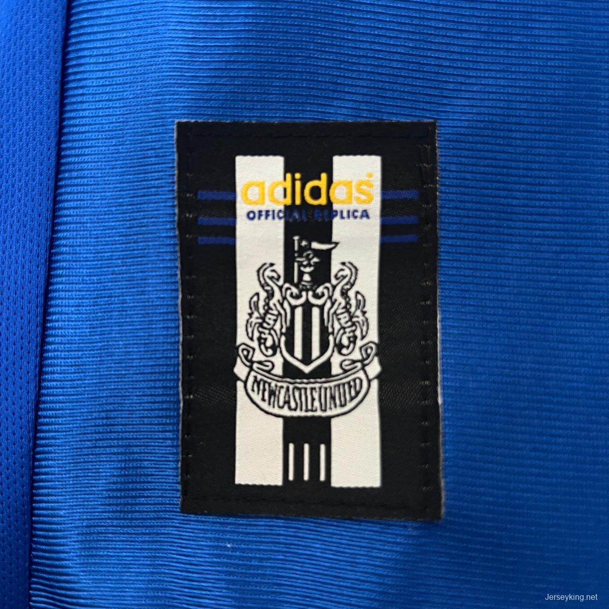 Retro 98/99 Newcastle United Away Blue Jersey