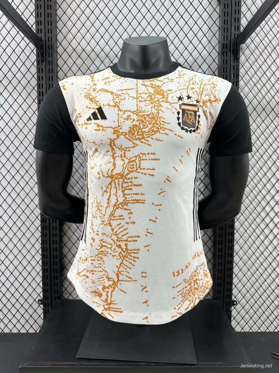 Player Version 2024 Argentina Maradona Special Tribute Jersey