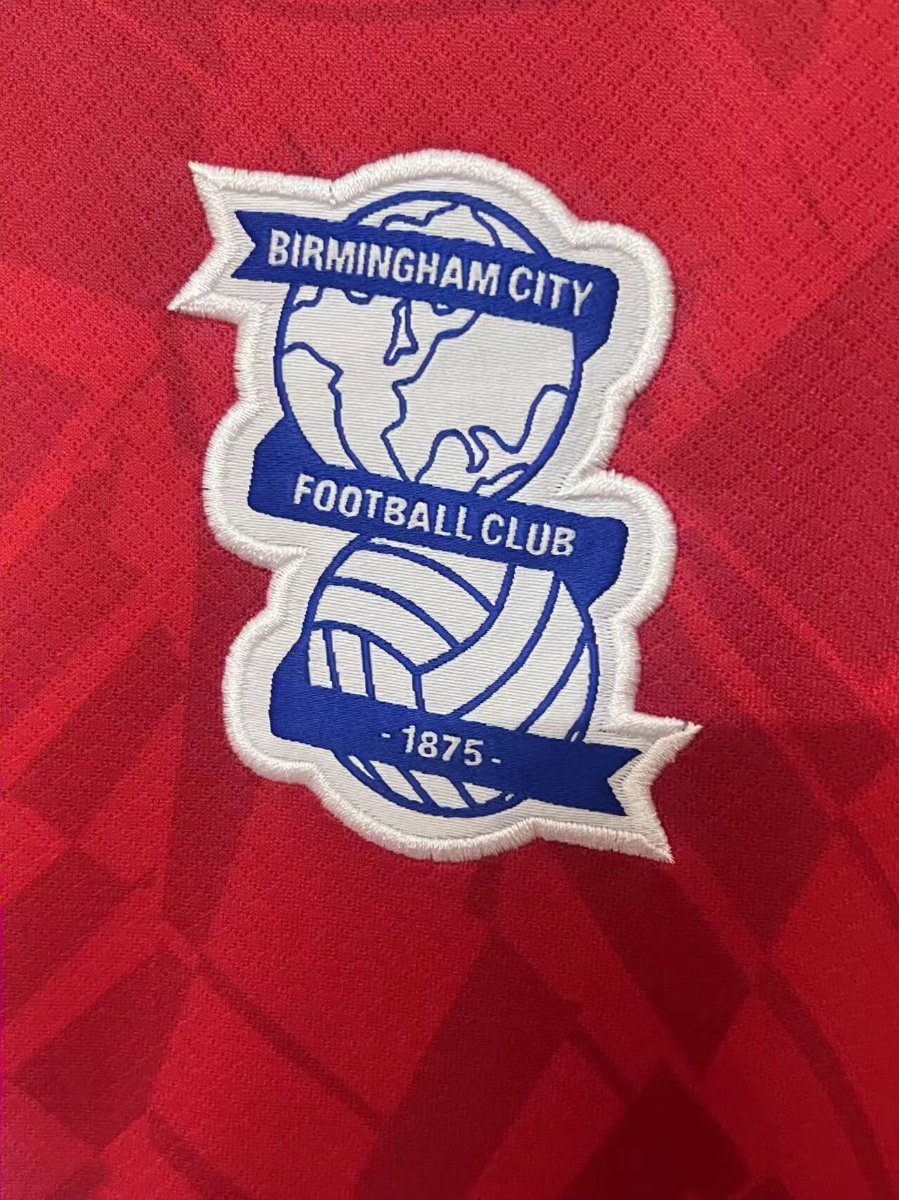 25/26 Birmingham City Third Red Jersey