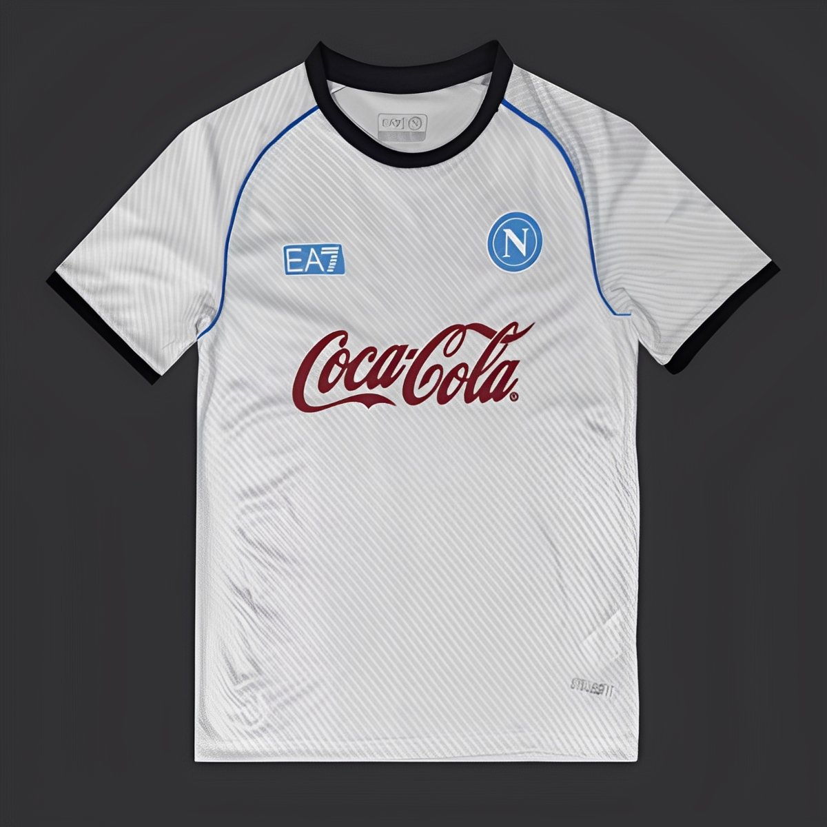 25/26 SSC Napoli White/Silver Training Jersey