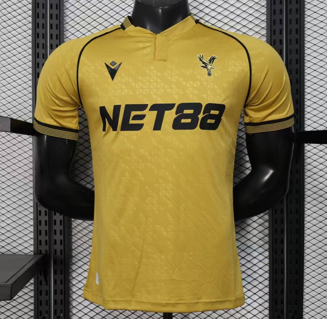 Player Version 25/26 Crystal Palace Away Yellow Jersey