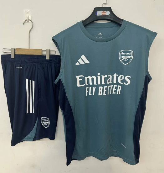 25/26 Arsenal Vest Jersey Navy Blue+ Shorts