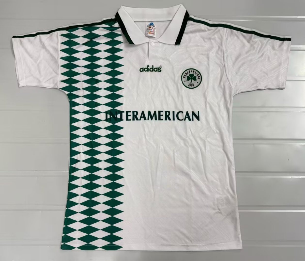 Retro 95/96 Panathinaikos Away Jersey