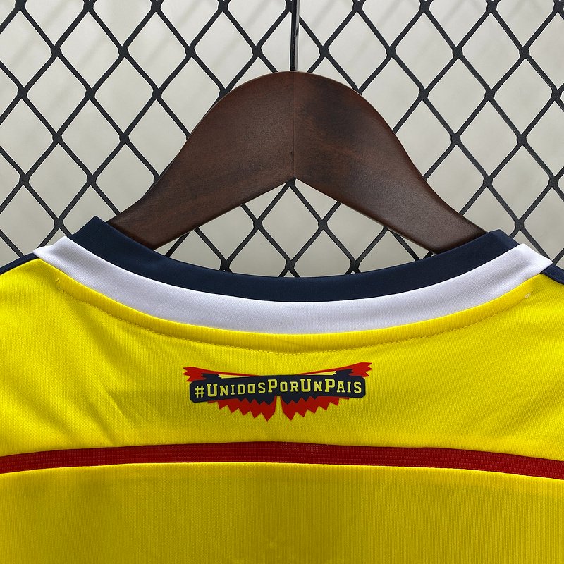 Retro 2014 Colombia Home Jersey