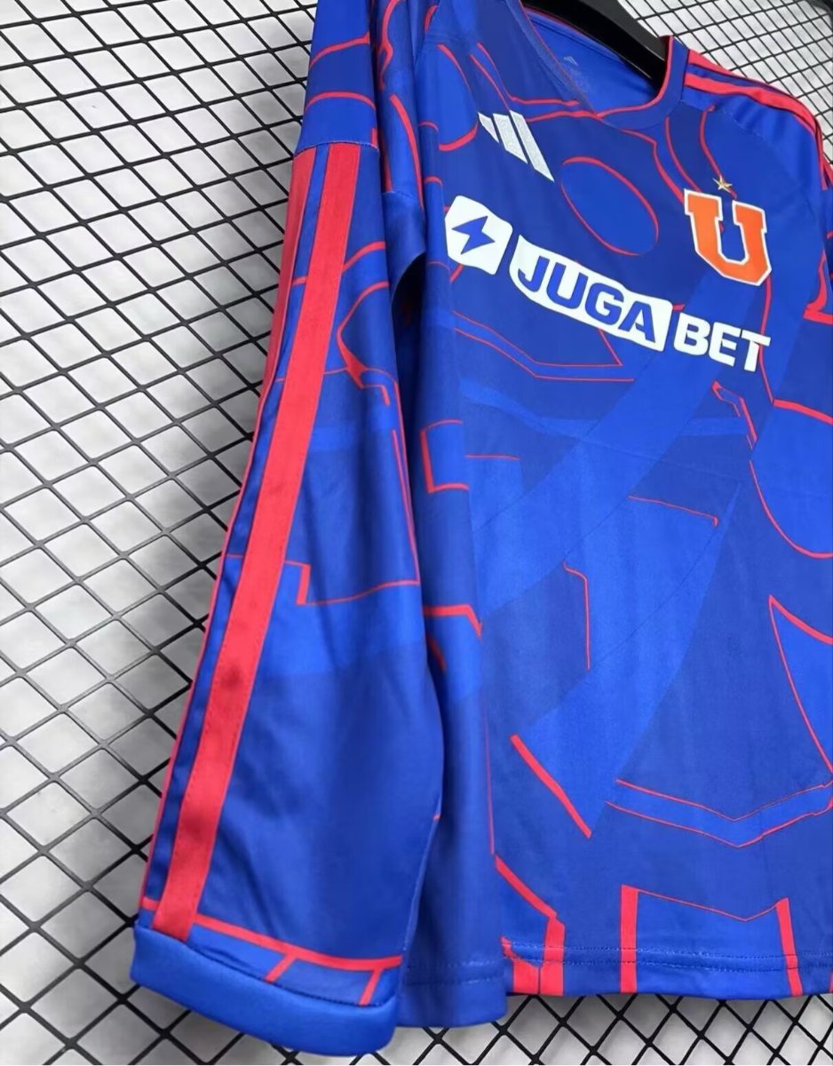 25/26 Club Universidad de Chile Home Long Sleeve Jersey
