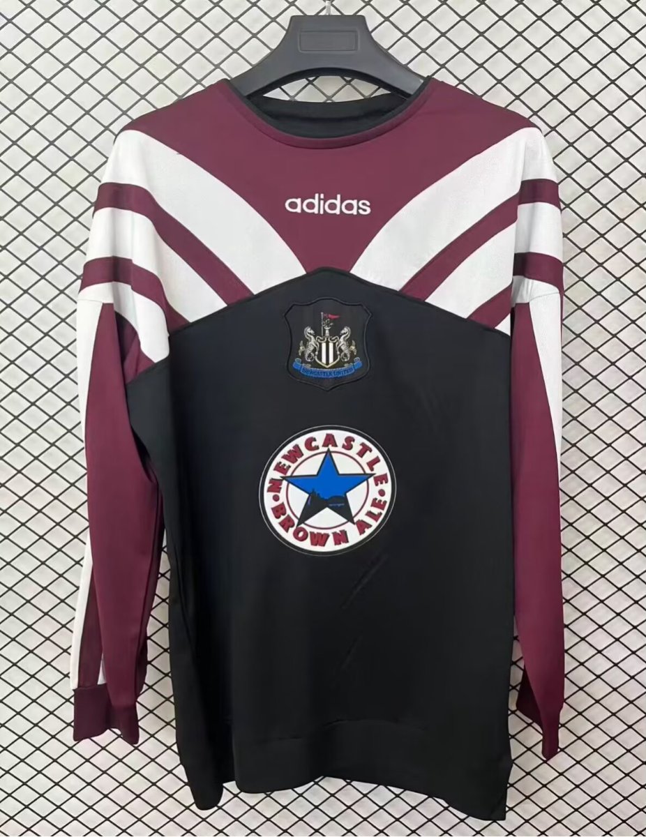 25/26 Adidas Newcastle United 1995 Remake Long Sleeve Away Jersey