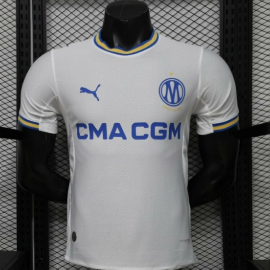 Player Version 26/27 Olympique de Marseille White Home Jersey