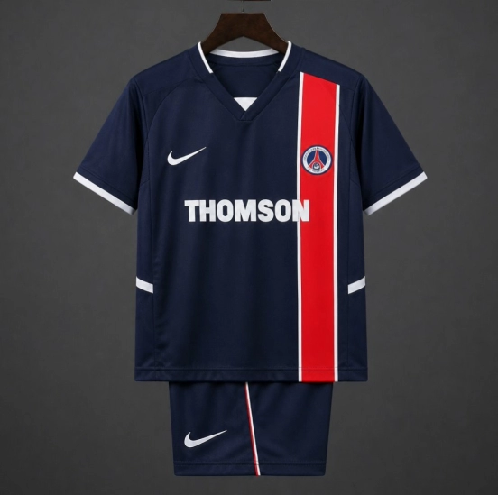Retro Kids 02/03 PSG/Paris Saint-Germain Home Jersey
