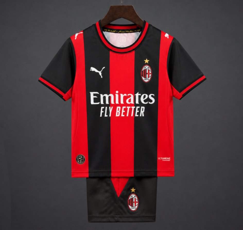 Player Version 26/27 Kids AC Milan Home Jersey
