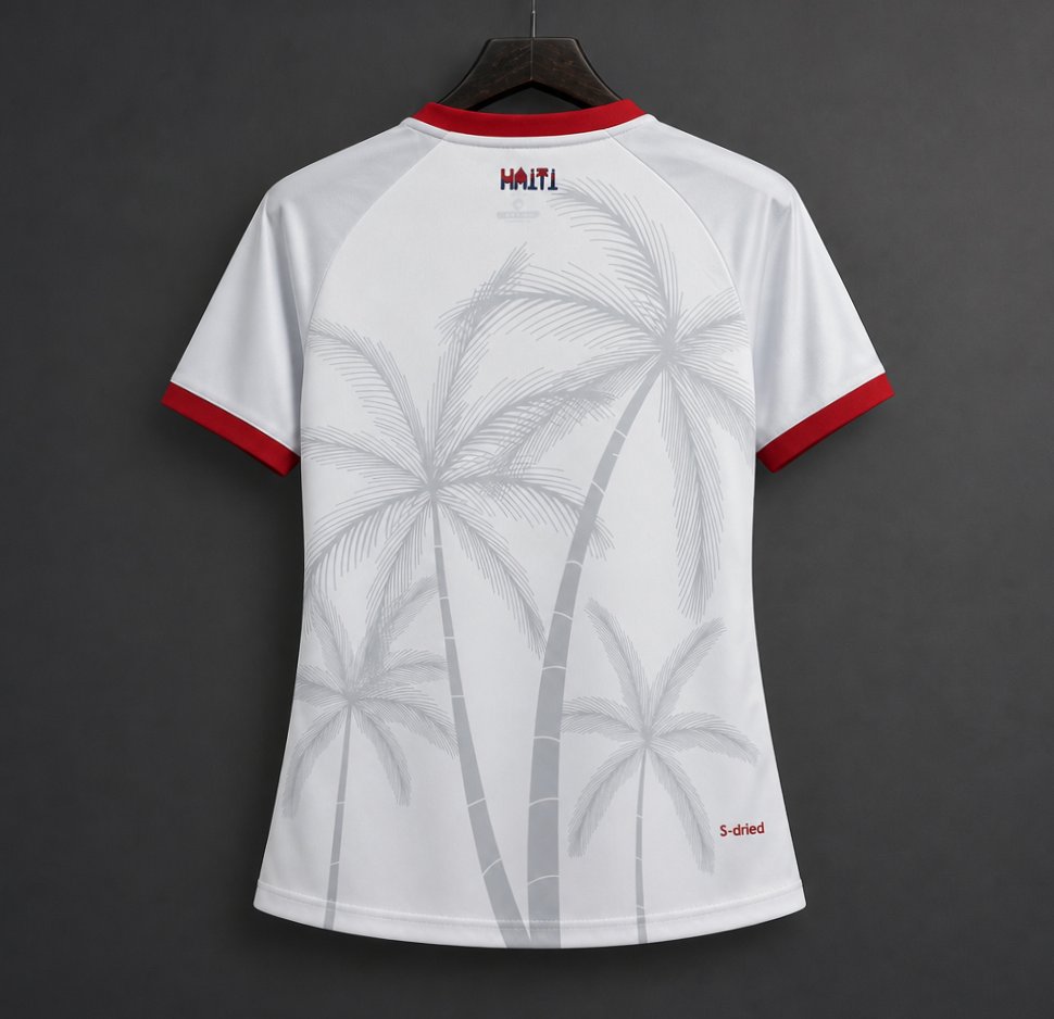 2026 Women Haiti Away White Jersey