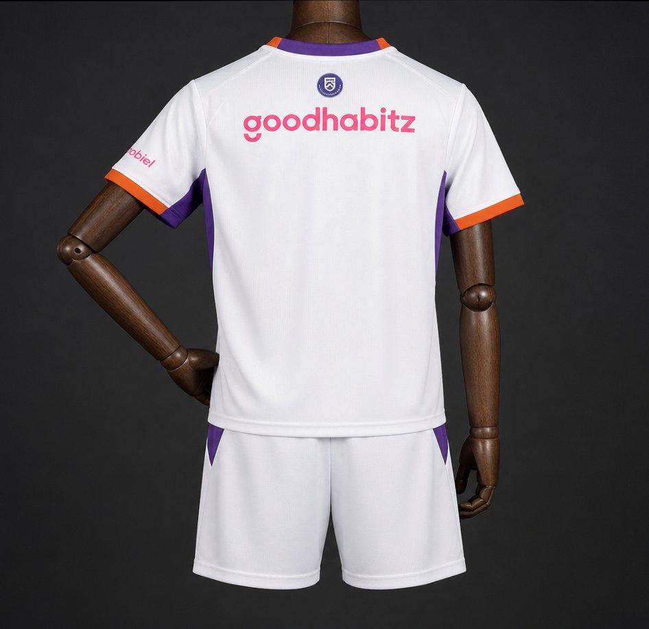 26/27 Kids PSV Eindhoven Away White  Kit